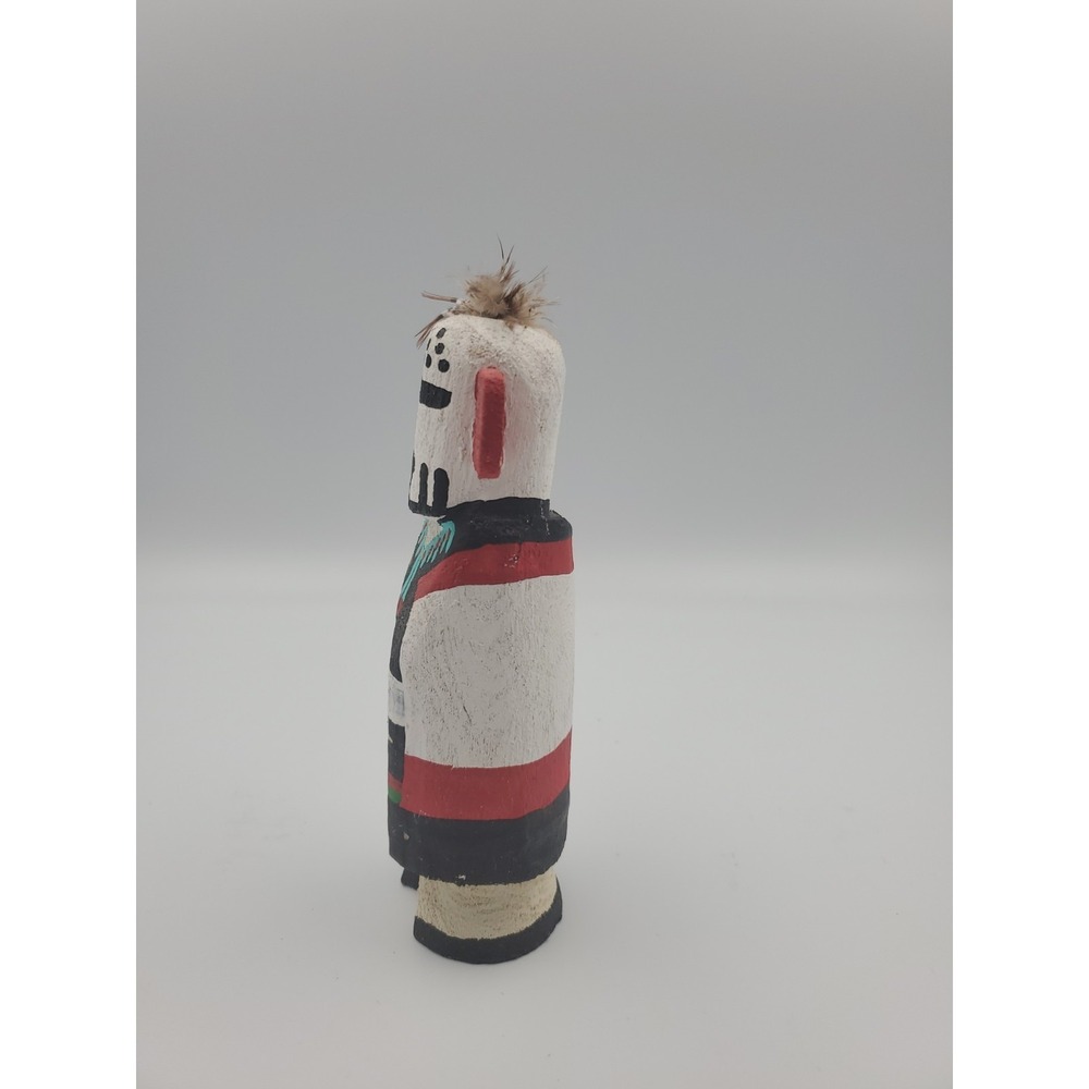Native American Hopi Southwest Kachina Doll L. POOLEY Hopi SNOW - Picture 7 of 10